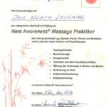 Zertifikat Hara Arwareness